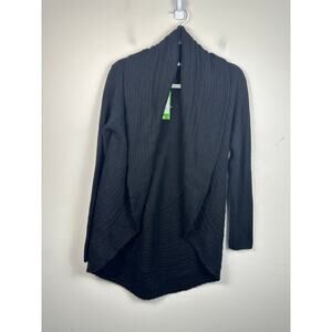 NWT Lilly Pulitzer Juliet Cashmere Sweater Black Mainline Cable Size Medium